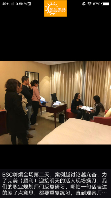 BSC職業(yè)規(guī)劃咨詢導(dǎo)師培訓(xùn)交流